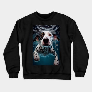 Dogs in Water #5 Crewneck Sweatshirt